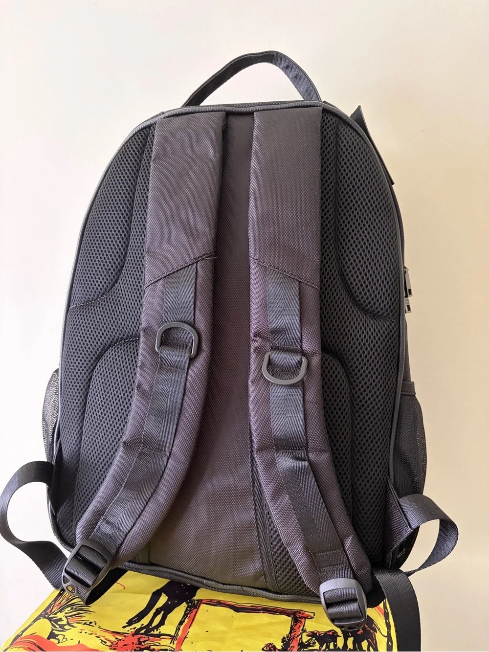 Marc New York Black Men's Backpack with Front Pocket